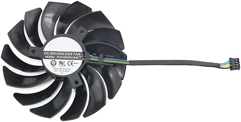 PLD10010S12HH 95mm Graphics Card Cooling Fan Replacement for MSI RTX 3070 RTX 3060Ti Ventus 2X Quiet Cooler Fan (B)