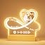 Second Valentines Day Gift For Couple Him Her PERSONALISED – Red