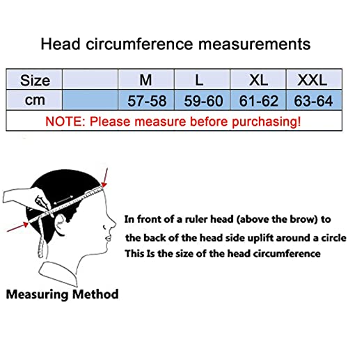 Dlpackj Motorcycle Half Helmet, Adults Fashion Half Face Helmet With Sun Visor, Dot Approved Vintage Open Face Helmet Cap For Street Bike Scooter Cruiser Chopper Atv (Color : D, Size : L) #TOP3