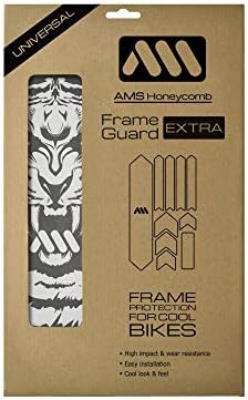 All Mountain Style AMS High Impact Frame Guard Extra Semi-transparent Protects your bike from scratches and dings