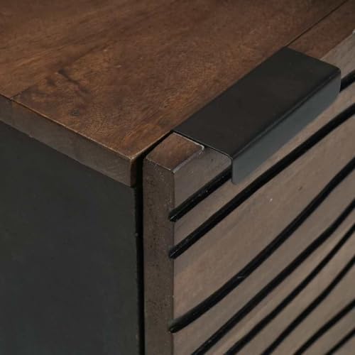 Table de chevet en noyer idéale pour vos soirées lecture chaleureuses - 7
