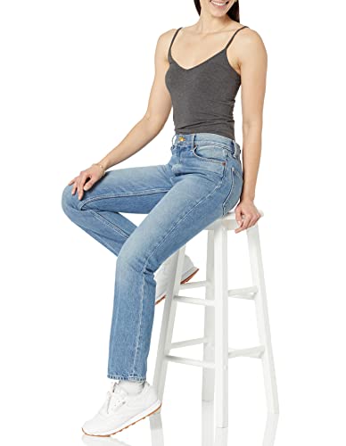 Image of Amazon Essentials Women's Slim-Fit V-Neck Cami, Pack of 4