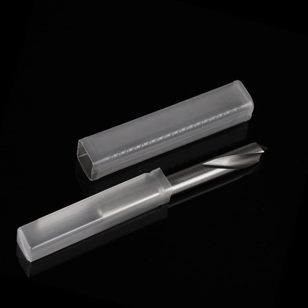 7pcs M42 HSS High Speed Steel Cobalt Spotting Bits Set Round Shank 90 Deee ing Chamfering Tool