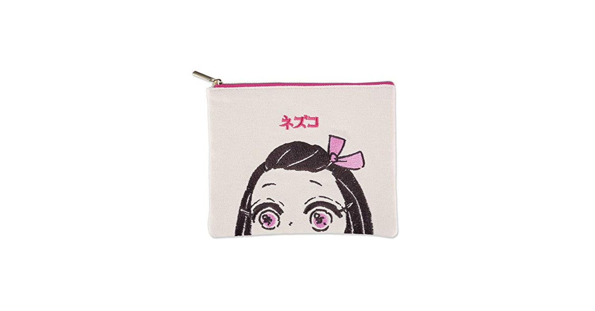 Amazon.co.jp: 鬼滅の刃 ポーチ 禰豆子 (刺繍デニム) サイズ 約