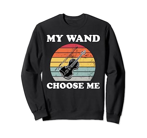 My Wand Choose Me Violinist Violinist Violin Player Girls Women Gift Sudadera