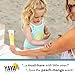 YAYA ORGANICS Baby + Kids Mineral Sunscreen Lotion, SPF 50, Reef-Friendly, Non-Nano Zinc Oxide, Water-Resistant, Hypoallergenic, Pure + Gentle for delicate skin, 3 oz