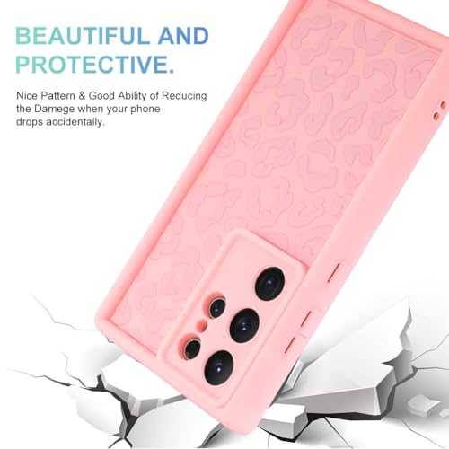 Image of Compatible with Samsung Galaxy S24 Ultra Case, Pink