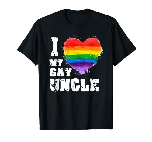 I Love My Gay Uncle LGBT - Camiseta de regalo Camiseta