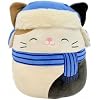 Squishmallows 7.5 Cam The Cat with Trapper Hat
