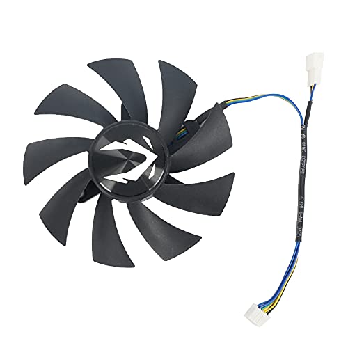 Image of Fan Replacement Cooler for Zotac RTX 2060, 87mm, 100mm Fans, Compatible with ZT-T20600K-10M, Desktop