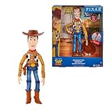 Disney Pixar Toy Story, Figura de Acción Woody Parlante de 30.48 cm, con Más de 30 Frases y Sonidos, para Niños de 4...