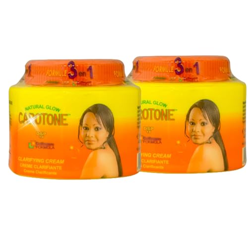 Moisturizing Body Cream with Carrot Oil 135ml- Caratone (Pack of 2)