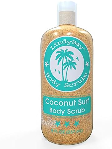 Coconut Surf Body Scrub - Exfoliator Scrubber for Women and Men