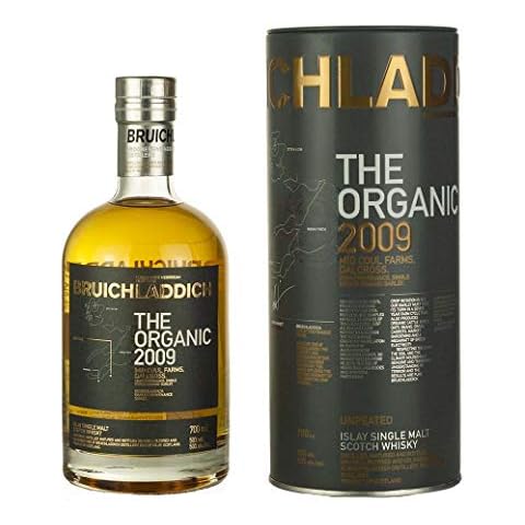 Bruichladdich Organic 2009 Whisky 70cl Cover