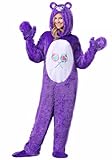 Fun Costumes Care Bears Classic Share Bear Costume for Adults - Purple, Large