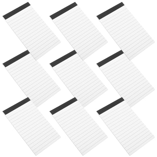 Blocs-notes recharge papier blanc Lurrose (lot de 14) pour l'école et le bureau