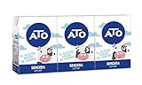 ATO Leche Entera - Paquete de 3 x 200 ml - Total: 600 ml