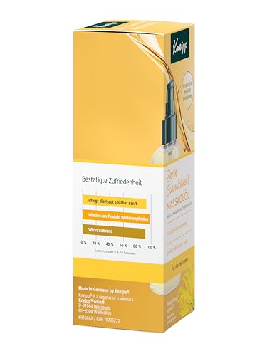 Massageöl für den Intimbereich von Kneipp mit Ylang Ylang und Jojobaöl