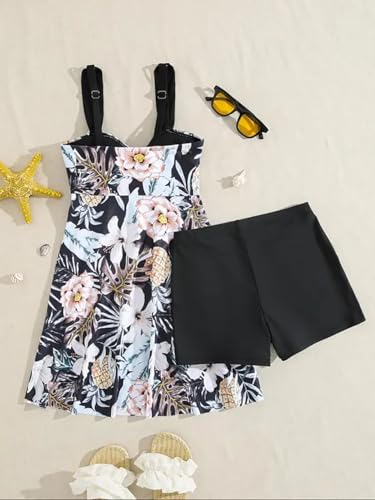 2025 Women's V Neck Swimdress - Pickelect Swim Dress, V-Neckline & Tummy Control Design, Built-in Bottoms, Quick-Dry & Soft (US, Alpha, XX-Large, Regular, Regular, Turquoise)