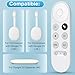 Replacement for Google-Chromecast-Remote, for Chromecast with Google TV Remote 4K/HD & Google TV Streamer 4K(Only for Snow Chromecast Google)