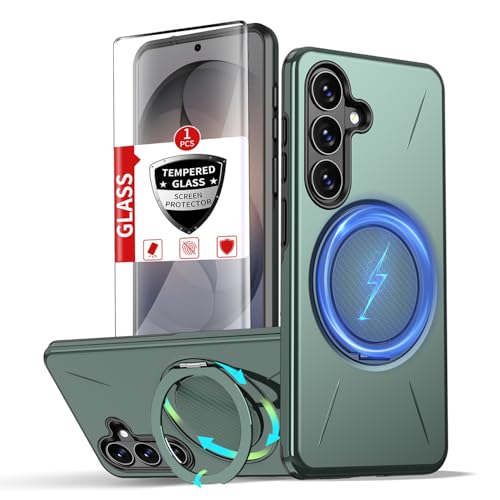 Coque Samsung S26 antichoc robuste protection ecran verre trempe et anneau aimante