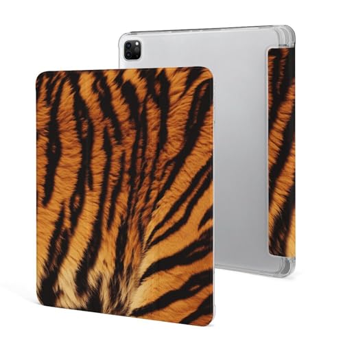 Housse iPad Pro 12.9 motif tigre pour le bureau et les voyages