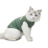 Cuerpo 80% algodón, 20% poliéster, cuello y puños de punto, 70% algodón, 30% poliéster; lavable a máquina, ropa suave, enjuague en frío; este suéter para perro está prelavado para minimizar el encogimiento