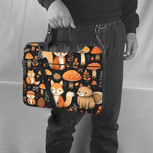 Cute Squirrel Mushroom Laptop Bag miniatura 2