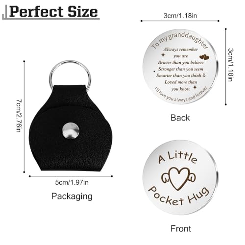Image of Pocket Hug Graduation Gifts Nurses Gifts Birthday Gifts for Women Men Fathers Day Mothers Day Teacher Appreciation Gift