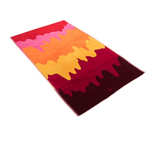 Preisvergleich Produktbild Vossen Strandtuch Pablo pink, 100 x 180 cm