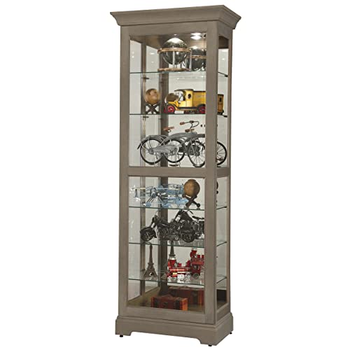 Howard Miller Giaever II Curio Cabinet, Aged Grey by Howard Miller - Used condition - CA$1539.29