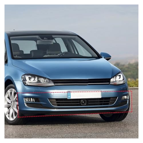 Aileron pare-chocs avant noir brillant pour Golf 7 et 7.5 MK7