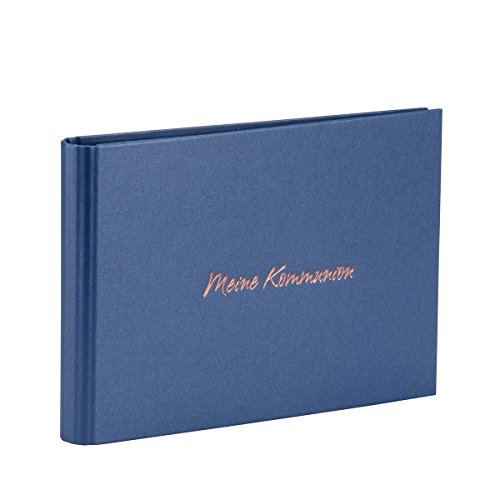 Preisvergleich Produktbild Meine Kommunion-Gäste-Fotob.Como, blue 215x170 / 60 Seiten