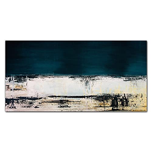 Photo sur verre acrylique 100x50 cm décoration murale plage d'eau