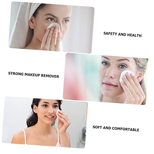 FOMIYES Esponja Bucha 7 Unidades Almofadas Removedoras De Maquiagem De De Veludo Rodadas De Algodão