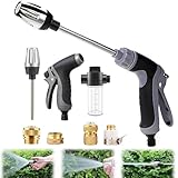 Powerjet Wasser,Power Jet Hochdruckpistole, 2026 Neues Hochdruckpistole für Gartenschlauch,Ultrawasher Turbo Hochdruckreiniger,Ideal Für Autowäsche, Garten & Terrasse