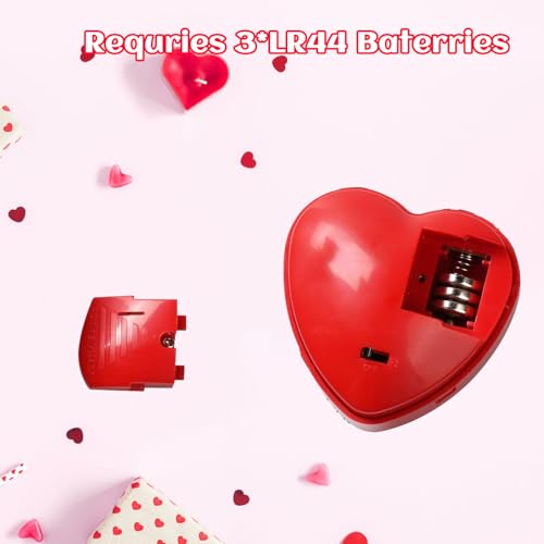 Stofftier Sound Recorder, Herzförmiger Diktiergerät, Talking Products, Diktiergerät für Stofftiere 30 Sekunden Aufnahme, Aufnehmbares Soundmodul, Plüschtier Sprachbox für Stoffbären Babypuppen