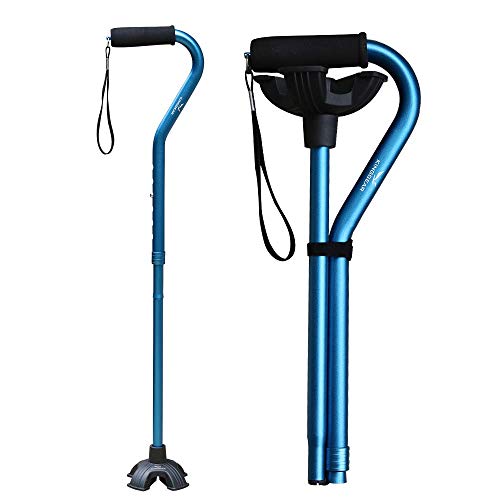 KingGear Adjustable Cane: Perfect Fit for Men & Women