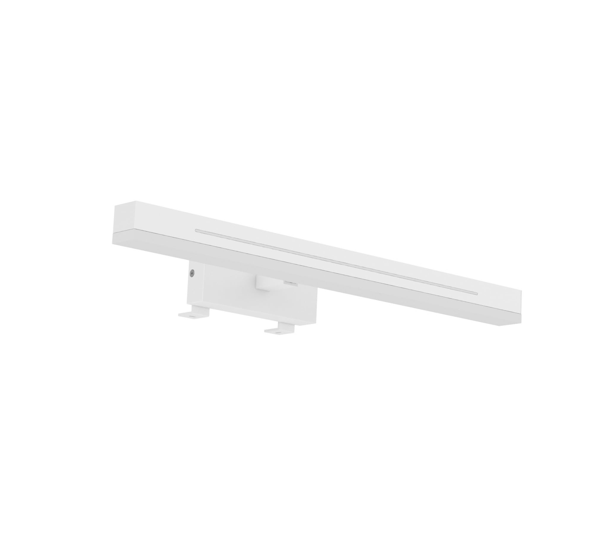 OTIS 40 Wandleuchte Weiß mit Moodmaker™ Funktion | LED, IP44 für Bad & Feuchträume | 2-Stufiges Nachtlicht, 1300 Lumen, Neigbarer Lampenkopf, Montierbar horizontal/vertikal | 25.000 Std Lebensdauer