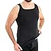 Produktbild HERMKO 63027 Herren Tank Top Funktionsunterwäsche extralang, Größe:D 6 = EU L, Farbe:schwarz