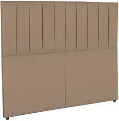 Cabiceira de Cama Box Casal Queen Cabeceira Cama Box com Pé 0.9 a 1,6(Areia,Queen 1,60)