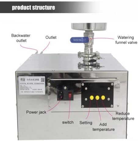 Wine Beer Liquid Brewing Fermenting Distilling Refrigerating and Heating Machine