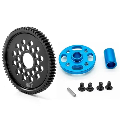 RC���f�� For Tamiya For TT-02 For TT02 1/10 63T 64T 66T 68T 71T 54500 �X�p�[�M�A�ƃM�A�}�E���g �����M�A�Z�b�g RC�J�[�p�[�c(66TA)