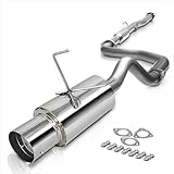 PM PERFORMOTOR 4' Tip Muffler Catback Exhaust...