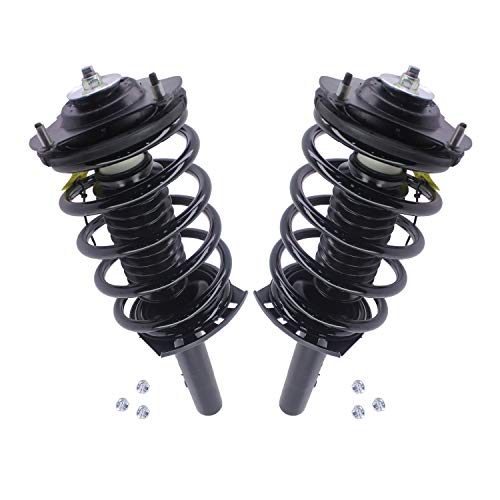 Pair Set Of 2 Front Suspension Struts & Coil Spring Assemblies For Ford Taurus 2000-2007 Mercury Sable 2000-2005
