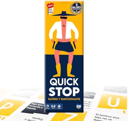 QuickStop - Board Games for Family and Friends - Dynamic and Fun ...