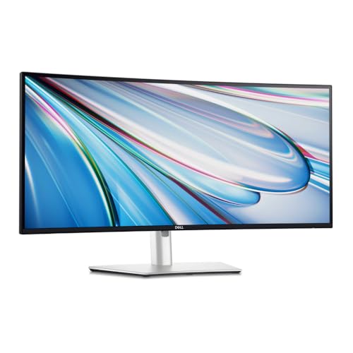 Image of Dell Ultrasharp U3425we 34 Inch 3440x1440 120hz Curved Monitor (5 Items) | 34.1 Uwqhd 3440x1440 120hz Ips Black, Thunderbolt 4 Hub with 90W Pd, 98% Dci-P3, 1900r, Includes Iogear TB3 Dock Pro