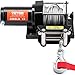 VEVOR Electric Winch, 4000 lb Line Pull Capacity, 12V DC ATV/UTV Winch with Φ3/16 in x 39 ft 7 Strands Steel Cable Roller Fairlead Wireless & Wired Remote Control, IP55 Waterproof for Towing UTV ATV