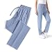 DSACL Women's Ultra Comfort Casual Pants, 2026 New Stretch Quick Drying Breathable Pants for Sport Work Travel Daily Wear Blue