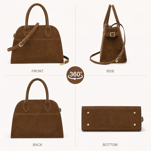 Bolso Tote Grande de Gamuza para Mujer miniatura 5